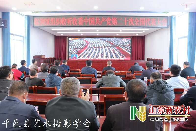 临涧镇认真组织收听收看中国共产党第二十次全国代表大会开幕式
