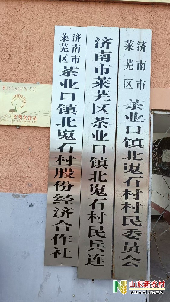 专访济南市莱芜区茶业口镇北嵬石村第一书记   ----沈秀中