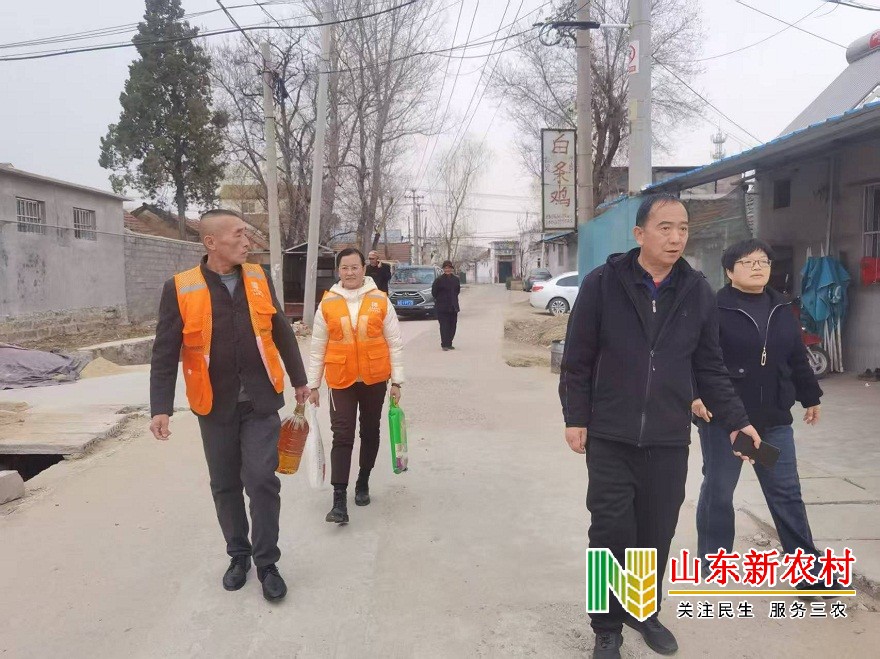 阳光助暖，走进羊里三官庙村