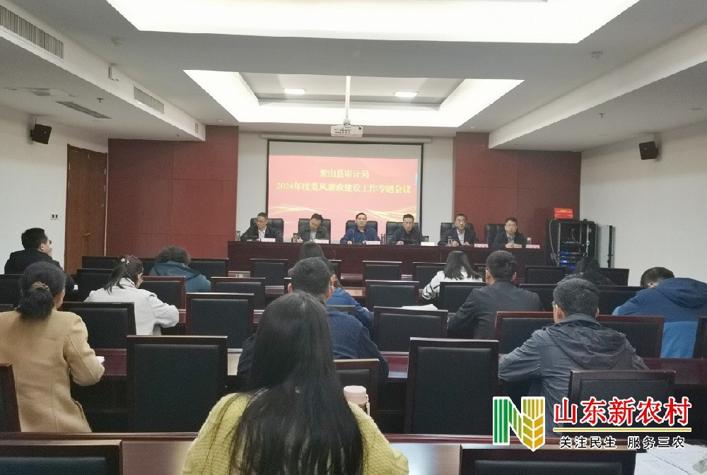 梁山县审计局召开党风廉政建设工作专题会议